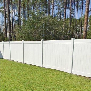 Valla empalizada de vinilo