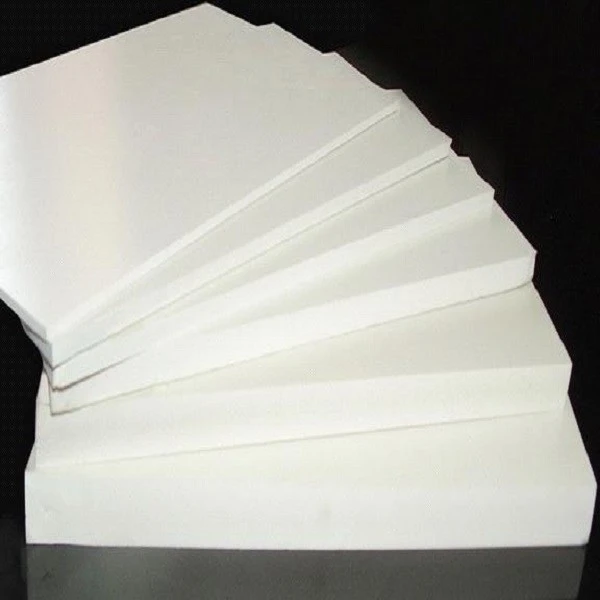 Hoja de PVC impermeable blanca de 12 mm