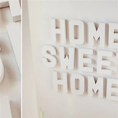 Tablero de palabras grabado en PVC