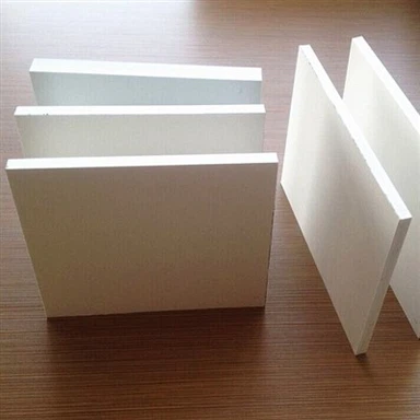 Hojas blancas de espuma de PVC de 10 mm