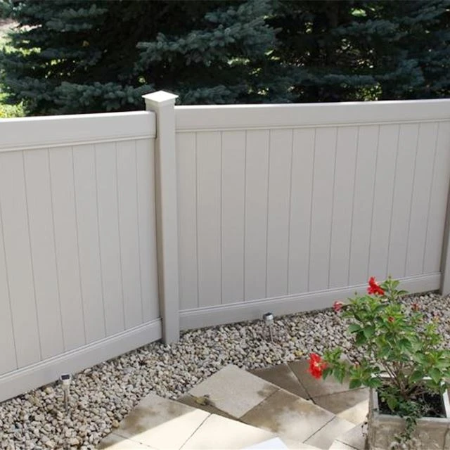 Vinyl pvc fence 