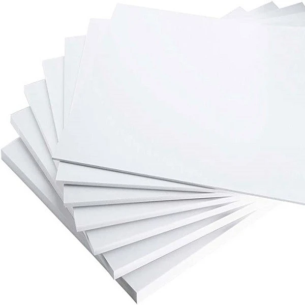 White PVC Crust Foam Sheet