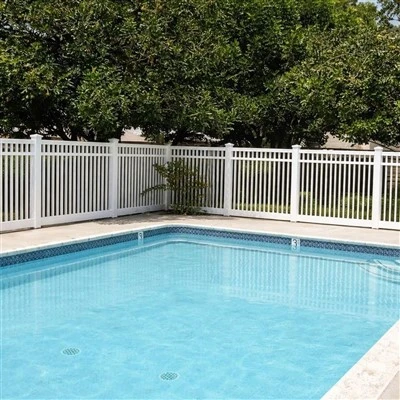 Panel de valla de vinilo para piscina